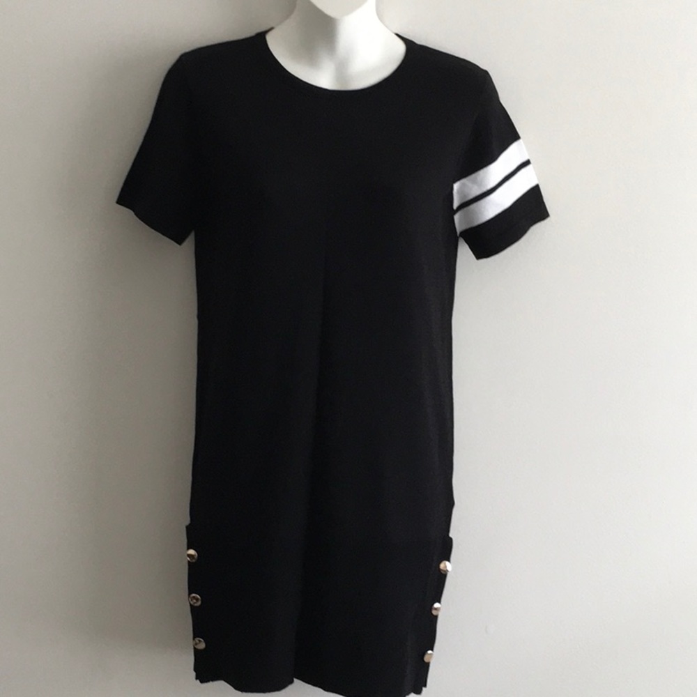 Uniq Black Knit Dress